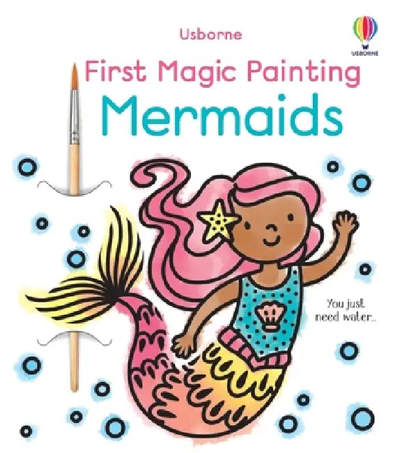 First Magic Painting Mermaids by Abigail Wheatley, Emily Ritson