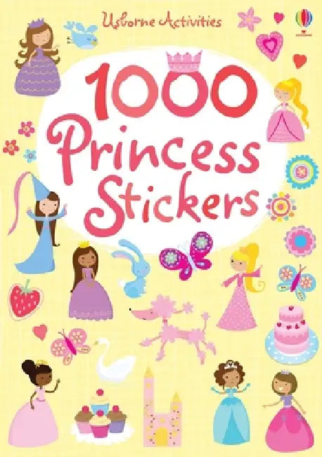 1000 Princess Stickers by Lucy Bowman, Lauren Ellis
