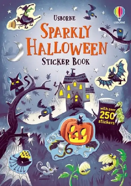 Sparkly Halloween Sticker Book: A Halloween Book for Kids by Kristie Pickersgill, Kyle Beckett