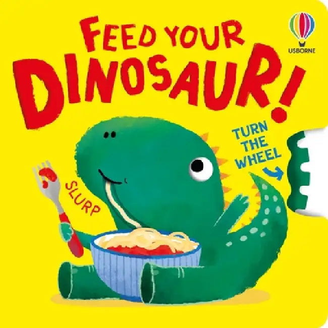 Feed Your Dinosaur by Anna Milbourne, Anna Süßbauer