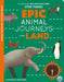 Epic Animal Journeys Over Land: Animal Tracking Compass Book by Steve Parker, Olivier Ribbe