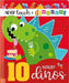 Never Touch a Dinosaur: 10 Hungry Dinos by Cara Jenkins