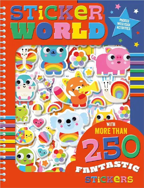 Sticker World Activity Book by Amber