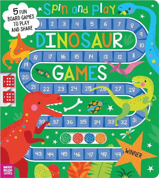 Spin and Play Dinosaur Games by Craig Nye