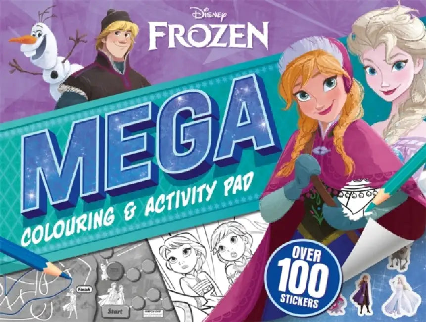 Disney Frozen: Mega Colouring & Activity Pad by Walt Disney