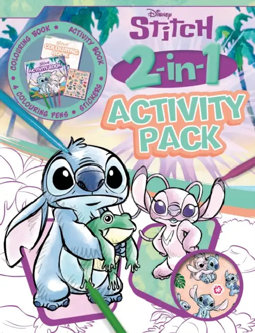 Disney Stitch: 2-in-1 Activity Pack by Walt Disney
