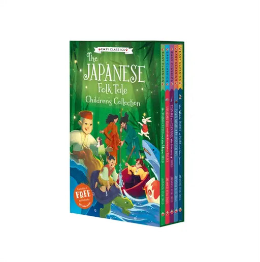 Japanese Folk Tales (Easy Classics): 5 Book Collection by Red