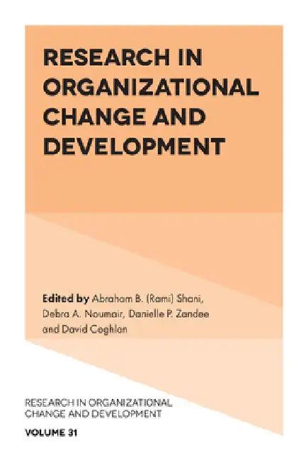 Research in Organizational Change and Development by Shani
