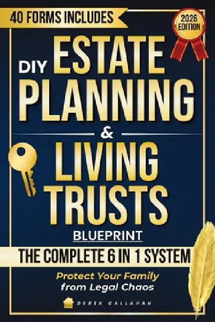 DIY Estate Planning & Living Trusts Blueprint: A Clear, Lawyer-Free System to Avoid Probate, Protect Your Family from Legal Chaos, and Save Thousands by Callahan, Derek