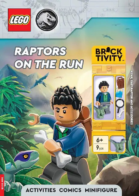 LEGO® Jurassic World™: Raptors on the Run (with Kenji minifigure, baby raptor and accessories) by LEGO®