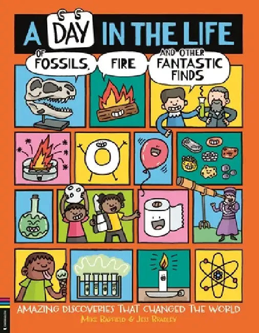 A Day in the Life of Fossils, Fire and Other Fantastic Finds: Amazing Discoveries That Changed the World by Mike Barfield