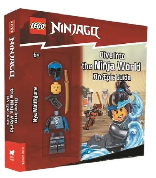 LEGO® NINJAGO®: Dive Into the Ninja World: An Epic Guide (with Nya minifigure) by LEGO®