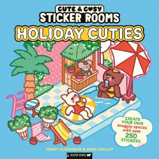Sticker Rooms: Holiday Cuties by Harry Alexander