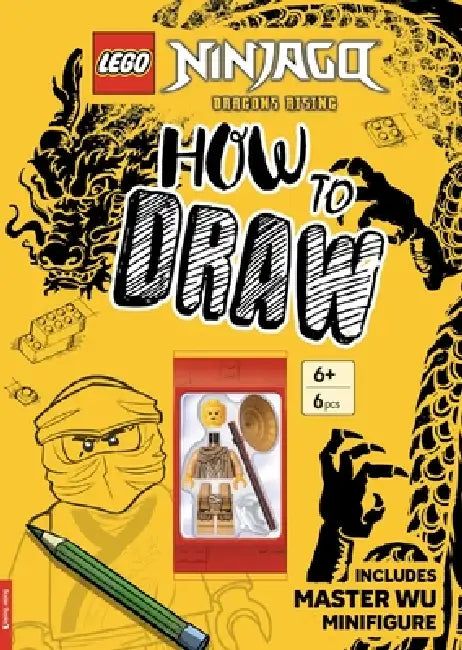 LEGO® NINJAGO®: How to Draw (with Master Wu minifigure) by LEGO®