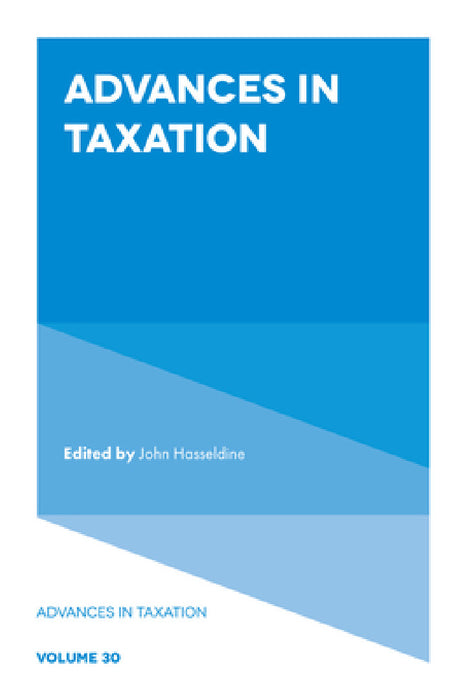 Advances in Taxation by John Hasseldine
