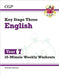 KS3 Year 7 English 10-Minute Weekly Workouts by CGP Books