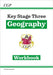 KS3 Geography Workbook with Answers by CGP Books