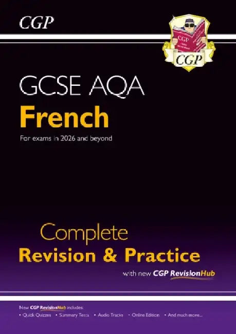 New GCSE French AQA Complete Revision & Practice with CGP RevisionHub (for exams from 2026) by CGP Books