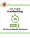 KS1 Year 1 English Handwriting 10-Minute Weekly Workouts by CGP Books