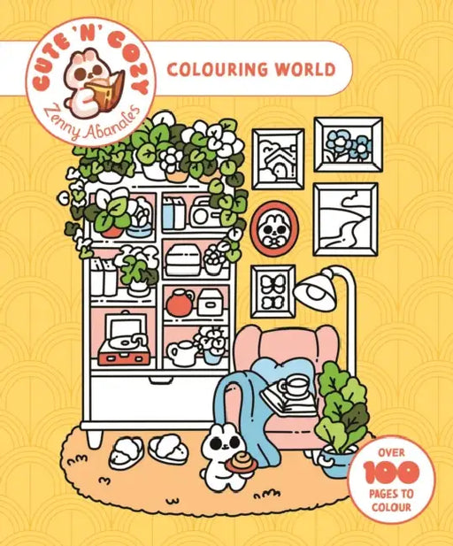 Cute 'n' Cozy Colouring World by Zenny Abanales