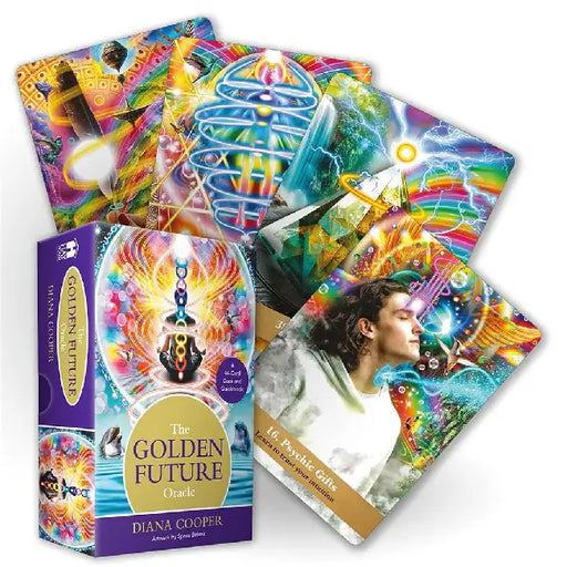 The Golden Future Oracle: A 44-Card Deck and Guideboook by Diana Cooper