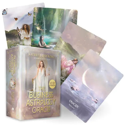 The Business Astrology Oracle: A 62-Card Deck and Guidebook by Kathryn Hocking