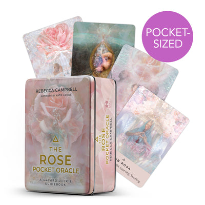 The Rose Pocket Oracle: A 44-Card Deck and Guidebook by Rebecca Campbell