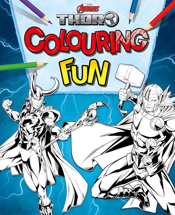 Marvel Avengers Thor: Colouring Fun