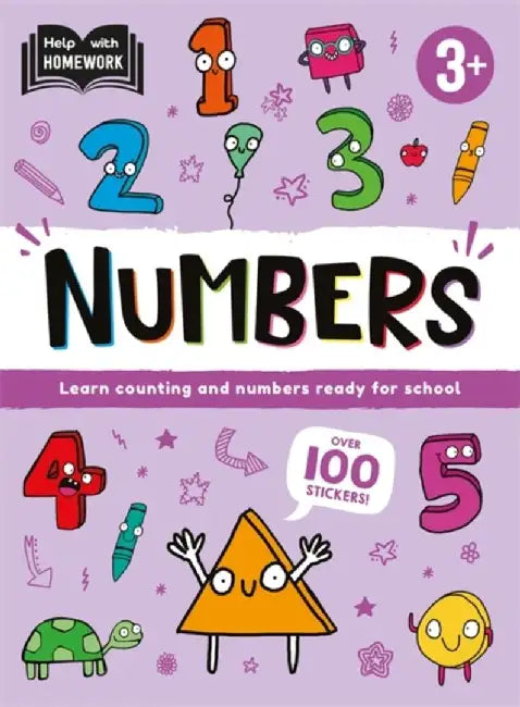 Help With Homework: Age 3+ Numbers by Autumn Publishing
