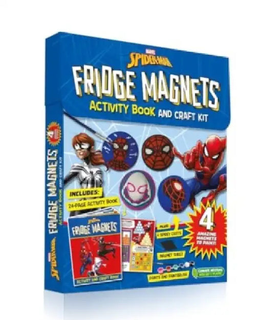 Marvel Spider-Man: Fridge Magnets Activity Book and Craft Kit by Marvel Entertainment International Ltd