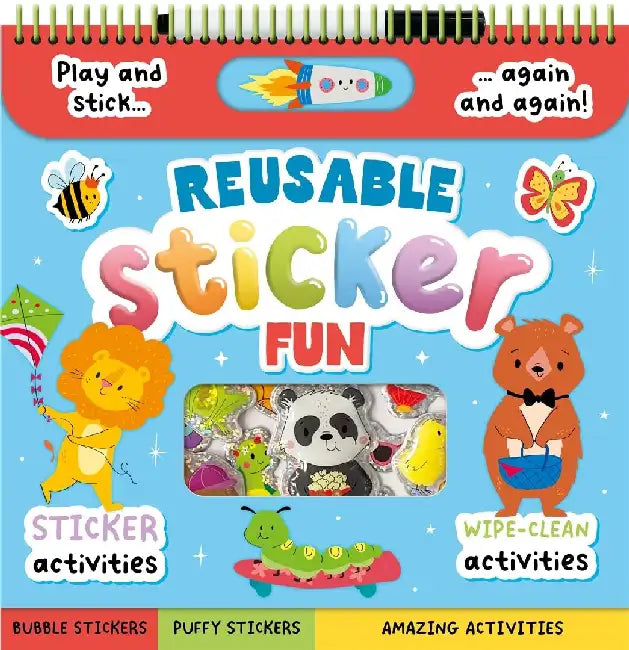Reusable Sticker Fun by Igloo Books Ltd