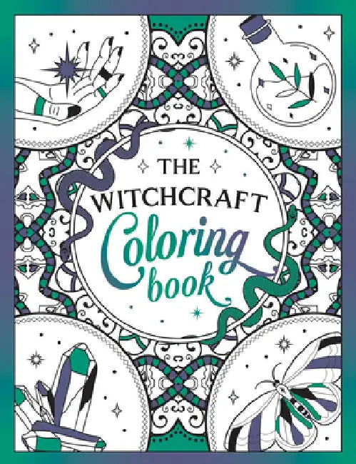 The Witchcraft Coloring Book: A Magickal Journey of Color and Creativity by Summersdale Publishers