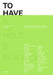 To Have & To Hold by Tim Sumner
