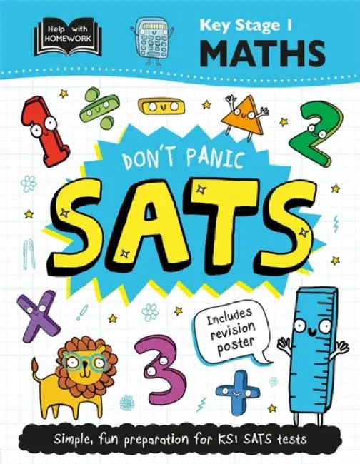 Key Stage 1 Maths: Don't Panic SATs by Igloo Books Ltd
