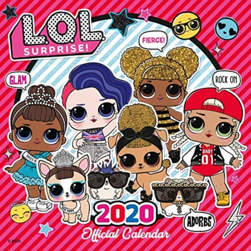 LOL Surprise! 2020 Calendar - Official Square Wall Format Calendar by L.O.L. Surprise!