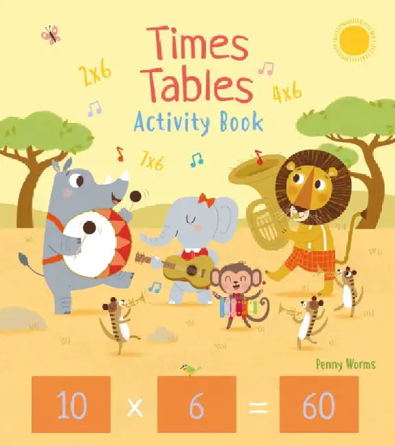 Times Tables Activity Book by Penny Worms