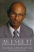 As I See It by Sir Vassel, KT, CBE Johnson