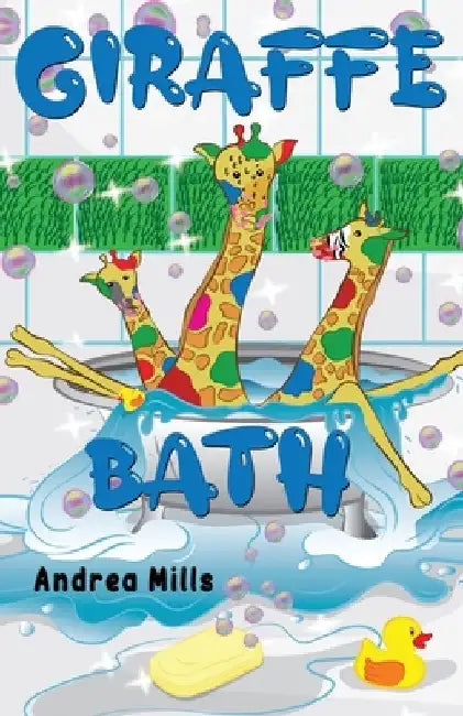 Giraffe Bath by Andrea Mills