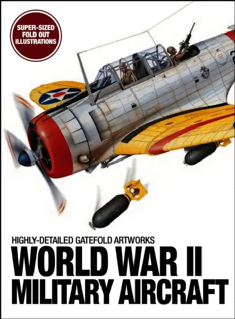 World War II Military Aircraft: Highly-Detailed Gatefold Artworks by Bing Chandler