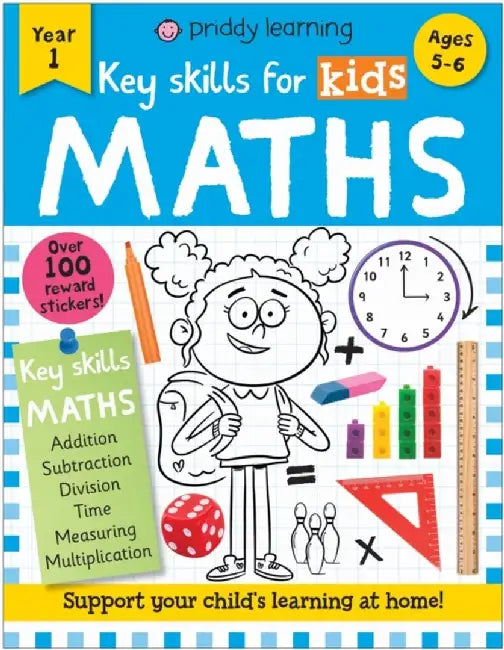 Key Skills for Kids: Maths by Priddy Books