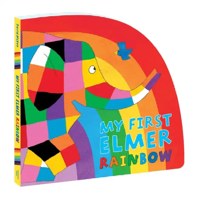 My First Elmer Rainbow: Shaped Board Book by David McKee