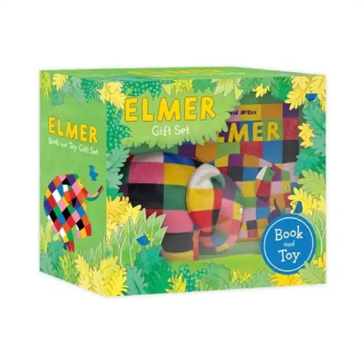 Elmer Book and Toy Gift Set by David McKee