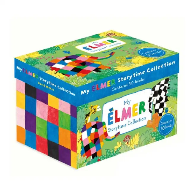 My Elmer Storytime Collection: Box set containing 30 books by David McKee