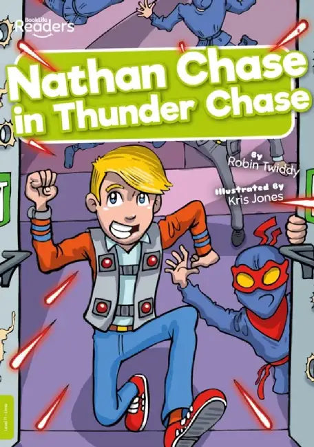 Nathan Chase in Thunder Chase by Robin Twiddy