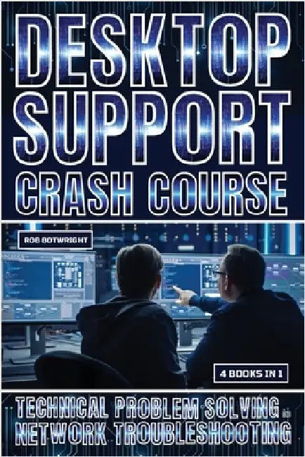 Desktop Support Crash Course: Technical Problem Solving And Network Troubleshooting by Botwright, Rob