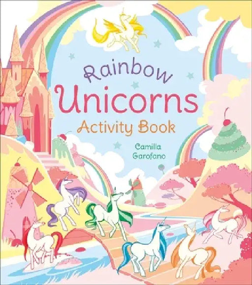 Rainbow Unicorns Activity Book by Samantha Hilton