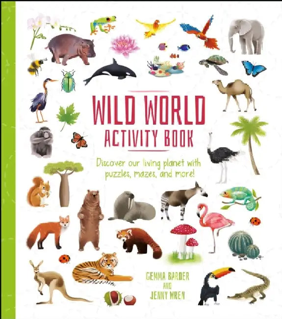 Wild World Activity Book by Gemma Barder