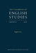 English Now (Yearbook of English Studies 55) by Richard Adelman