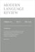 Modern Language Review (120.3) July 2025 by Wheeler, Duncan