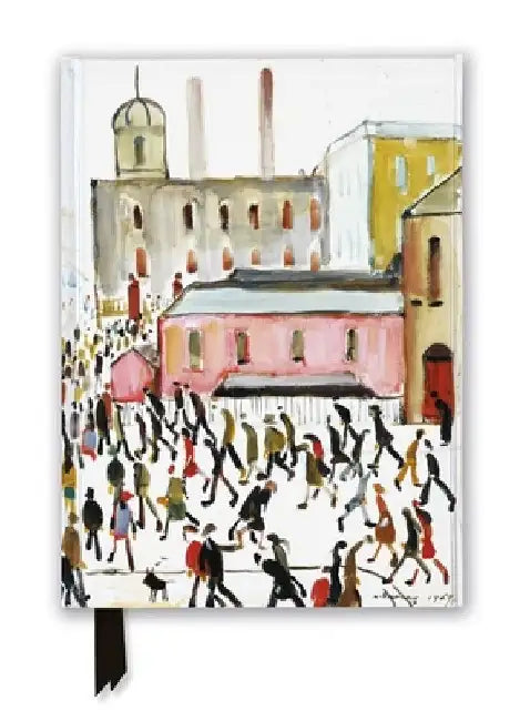 L.S. Lowry: Going to Work, 1959 (Foiled Journal) by Flame Tree Studio